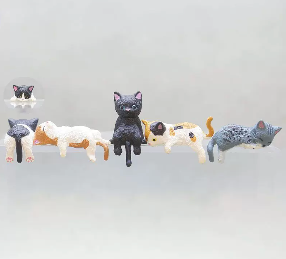 Mini Cute Cat Figure