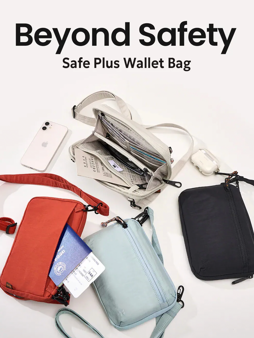 Safe Anti-Theft Days Wallet Bag