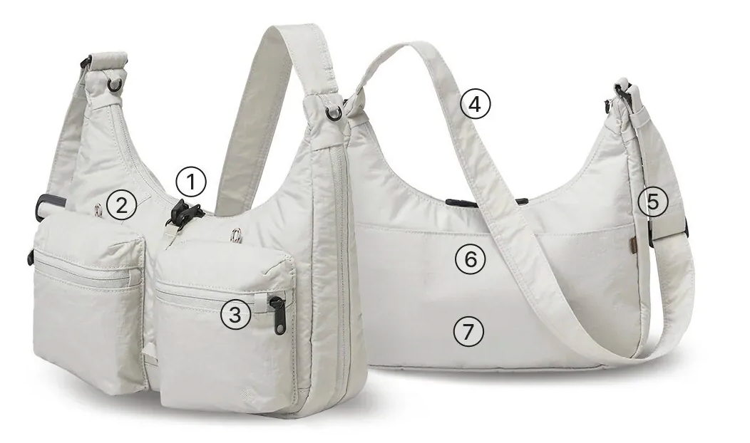Safe Anti-Theft Days Cross Bag