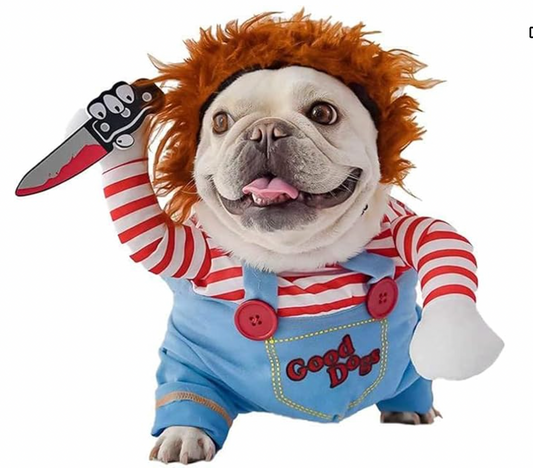 Pet Deadly Doll Halloween Costume - Cat/Dog