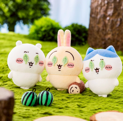 Chiikawa Watermelon Leaves Plush doll