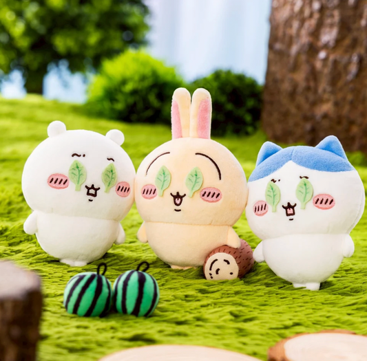 Chiikawa Watermelon Leaves Plush doll