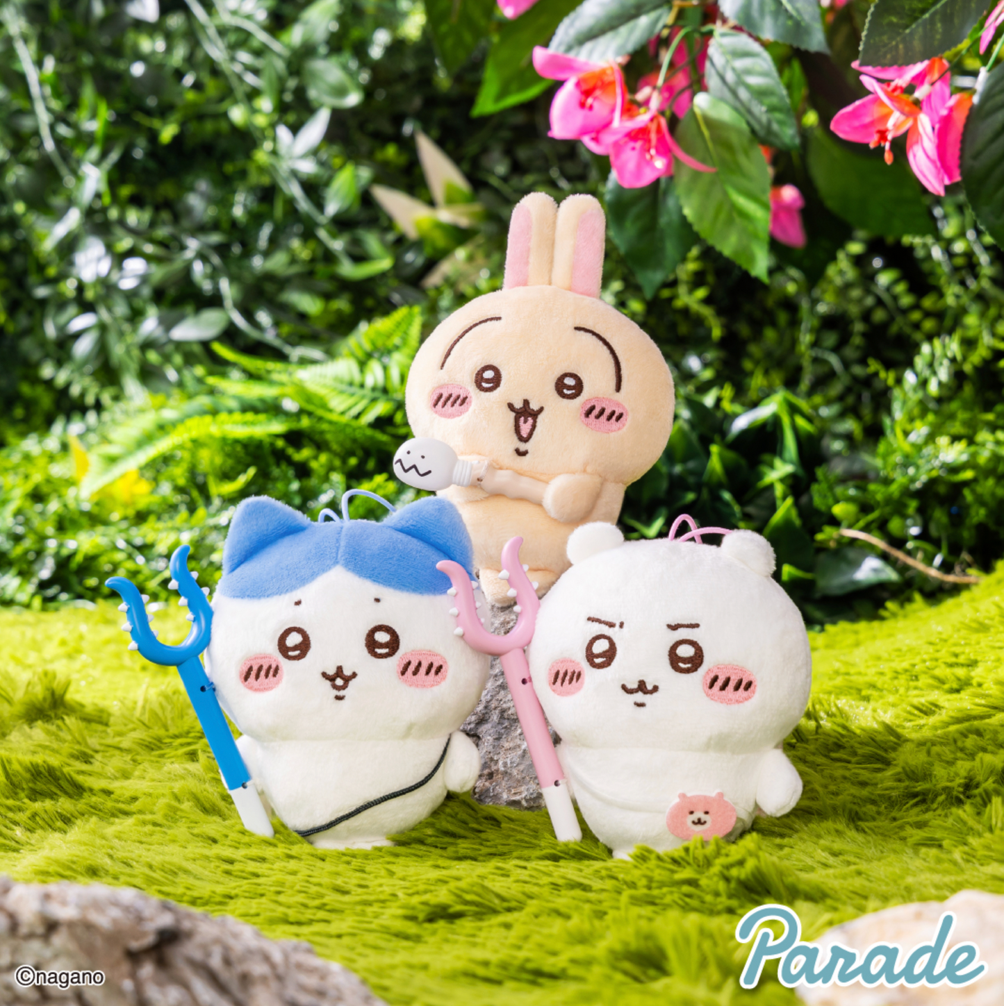 Chiikawa Movie series Plush Doll - The Secret of Mermaid Island (Parade)