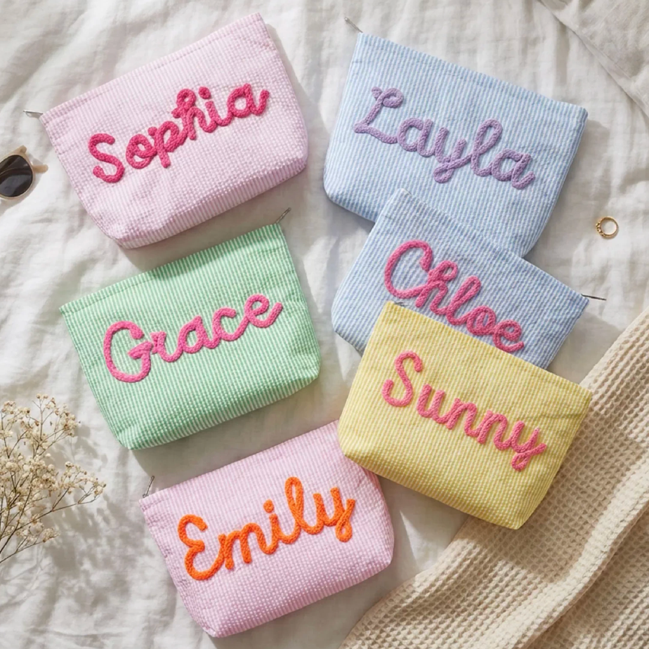 Personalized Cosmetic Pouch