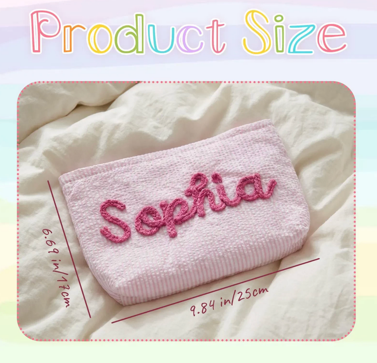 Personalized Cosmetic Pouch