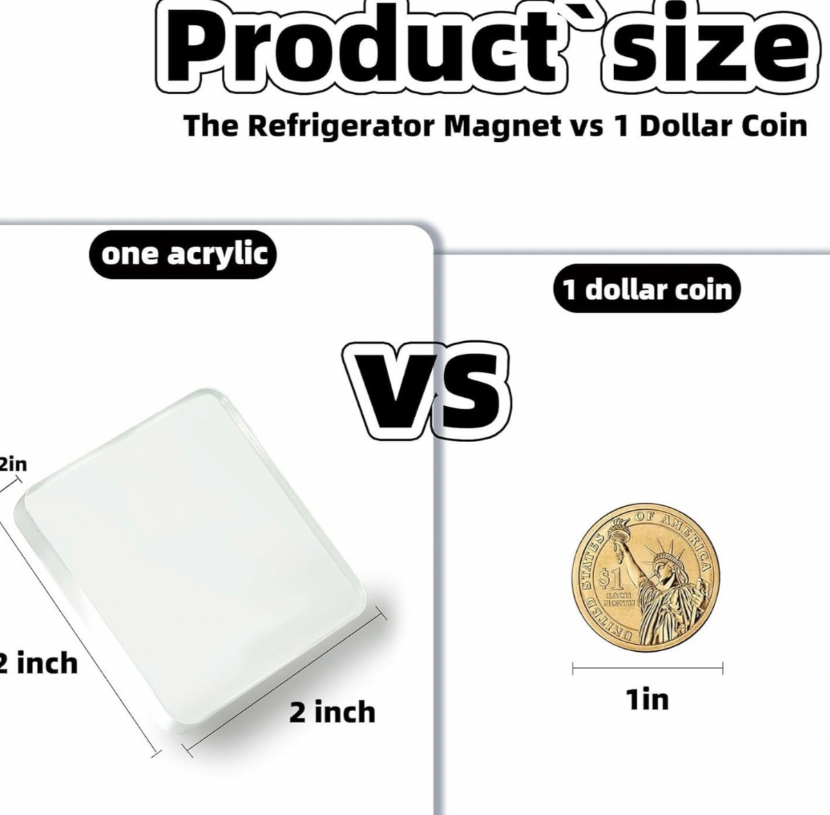 DIY Acrylic Fridge Magnet