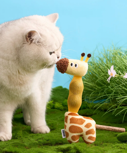 Zeze Giraffe Cat Toy (Mint)