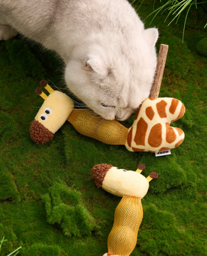 Zeze Giraffe Cat Toy (Mint)