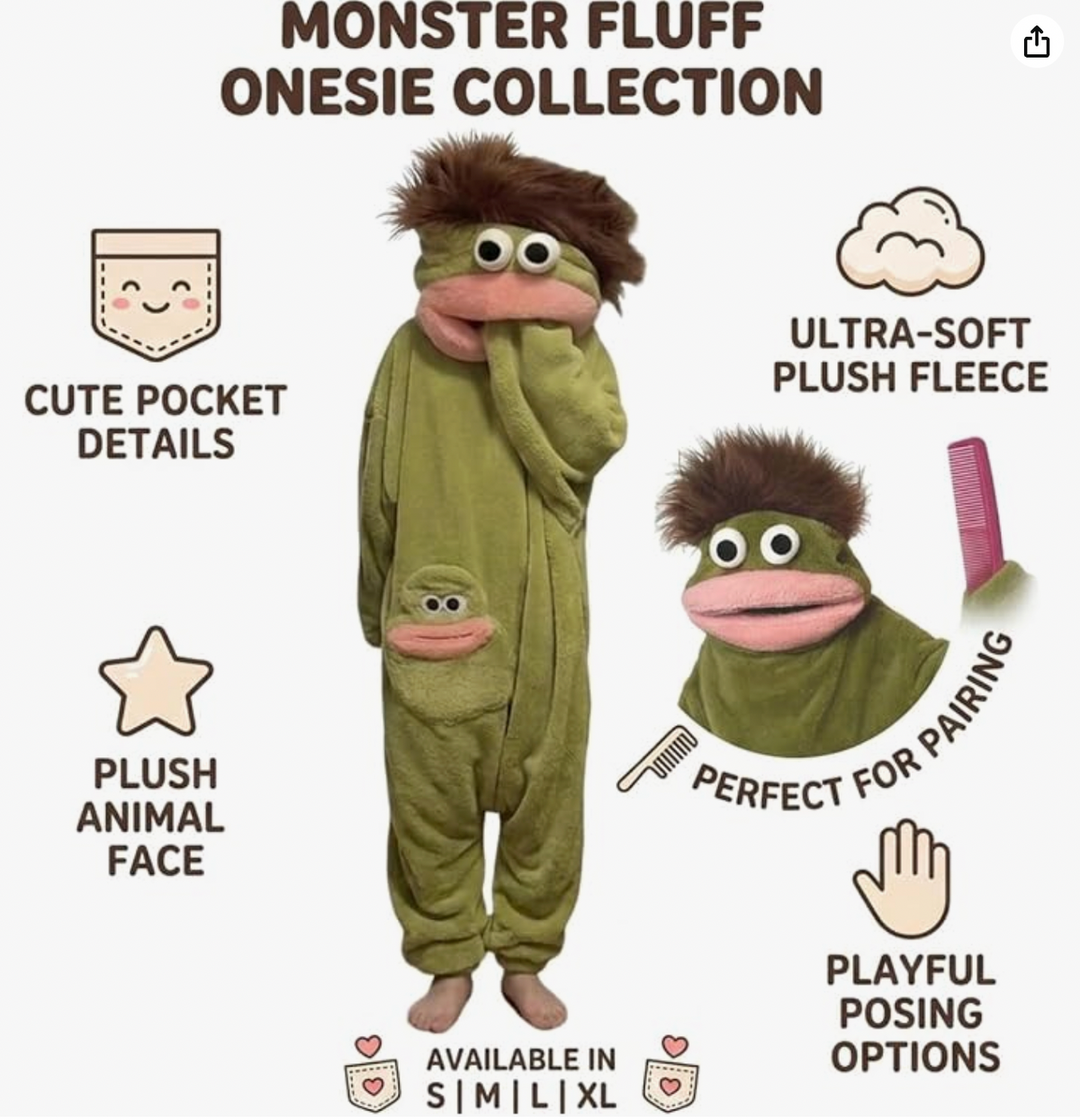 Monster Onesie - Unisex