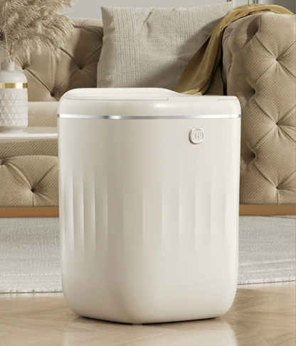 Sensor Automatic Touchless Motion White Smart Rubbish Bin for Bathroom Kitchen