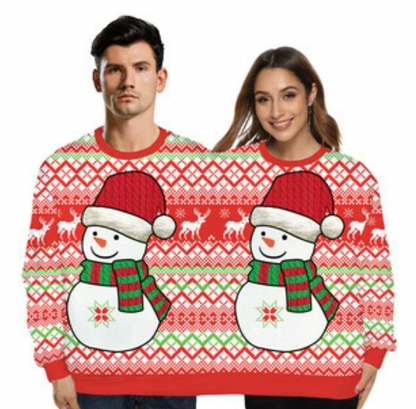 Ugly Christmas Sweater - Couple