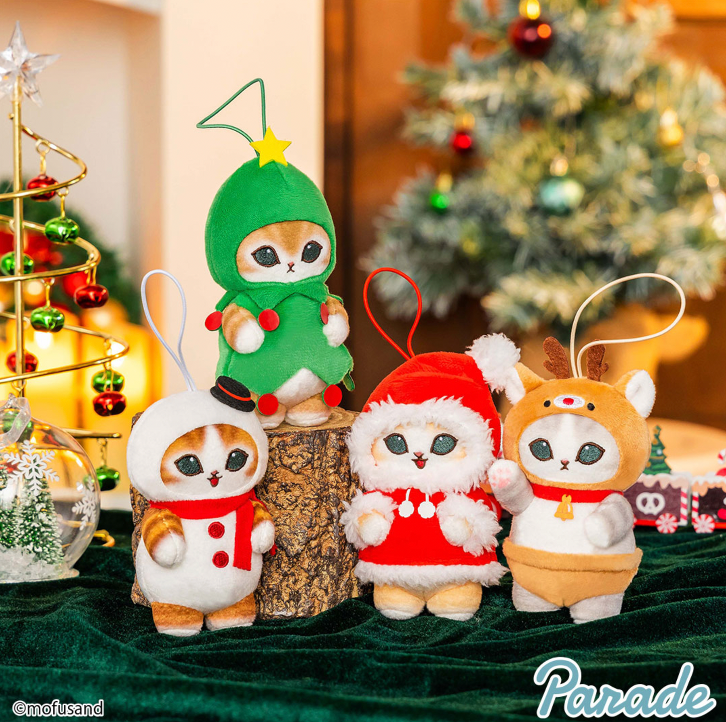 NEW! Mofusand Christmas Plush doll 2025