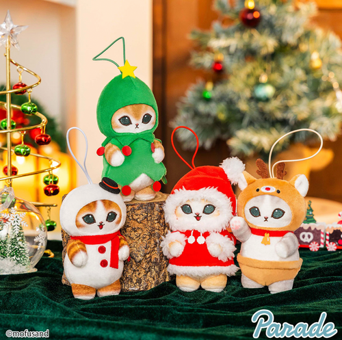 NEW! Mofusand Christmas Plush doll 2025