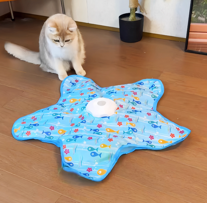 Interactive Cat Toy - Rechargeable Automatic rotating cat toy