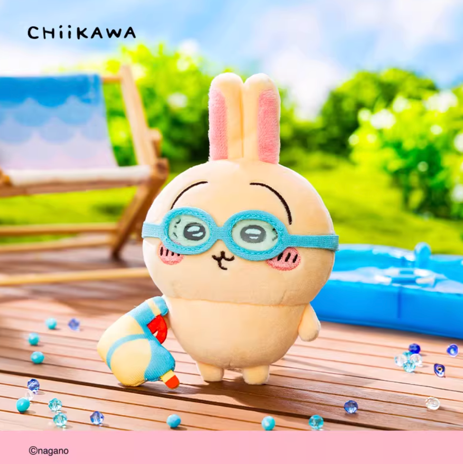 Chiikawa Swimming Goggles Plush Doll