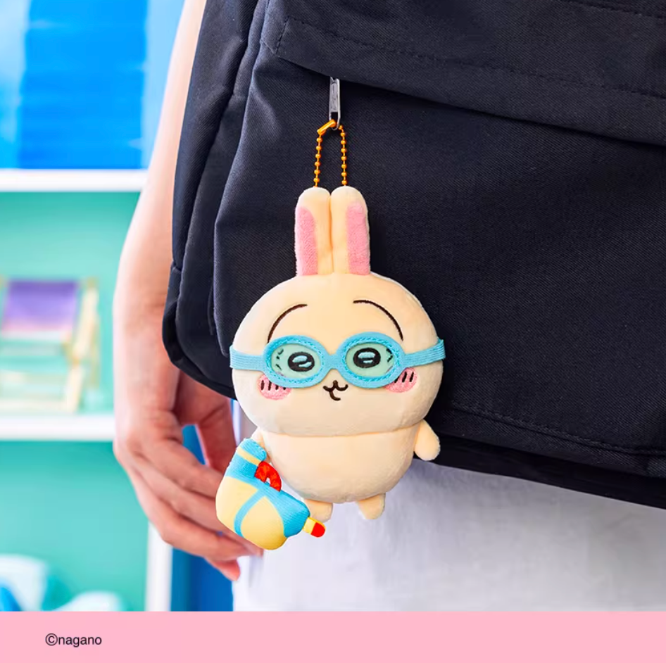 Chiikawa Swimming Goggles Plush Doll